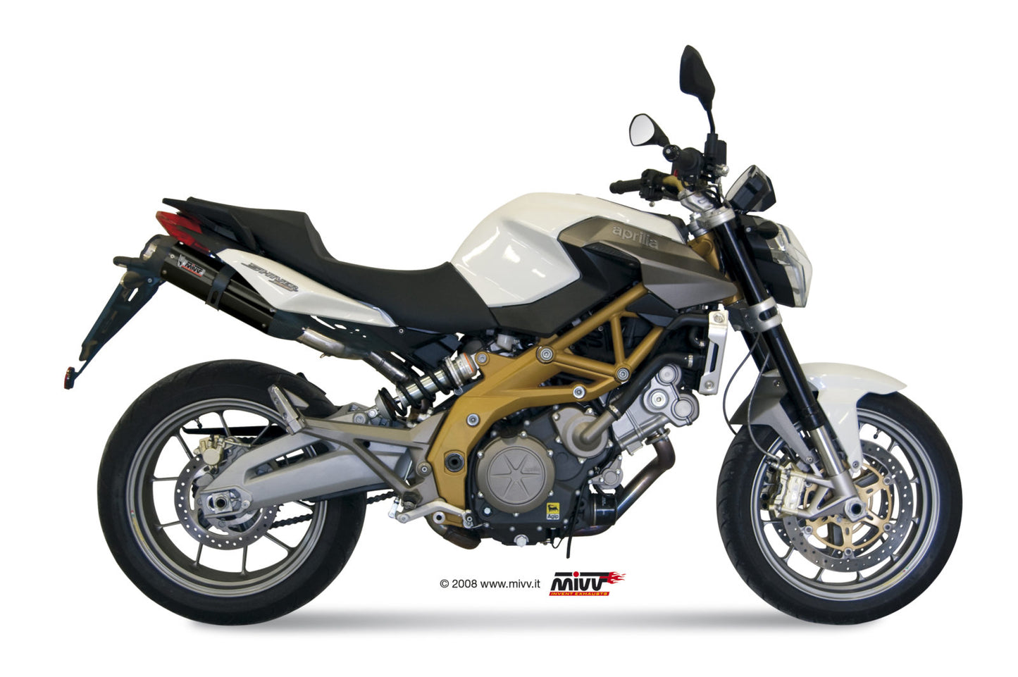 Mivv 2 SLIP-ON APRILIA SHIVER 750
