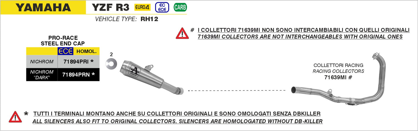 Terminale Street Thunder aluminium Dark