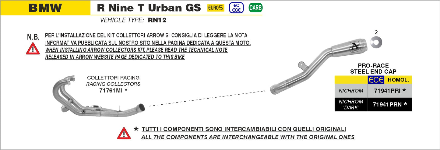 Terminale Pro-Race nichrom