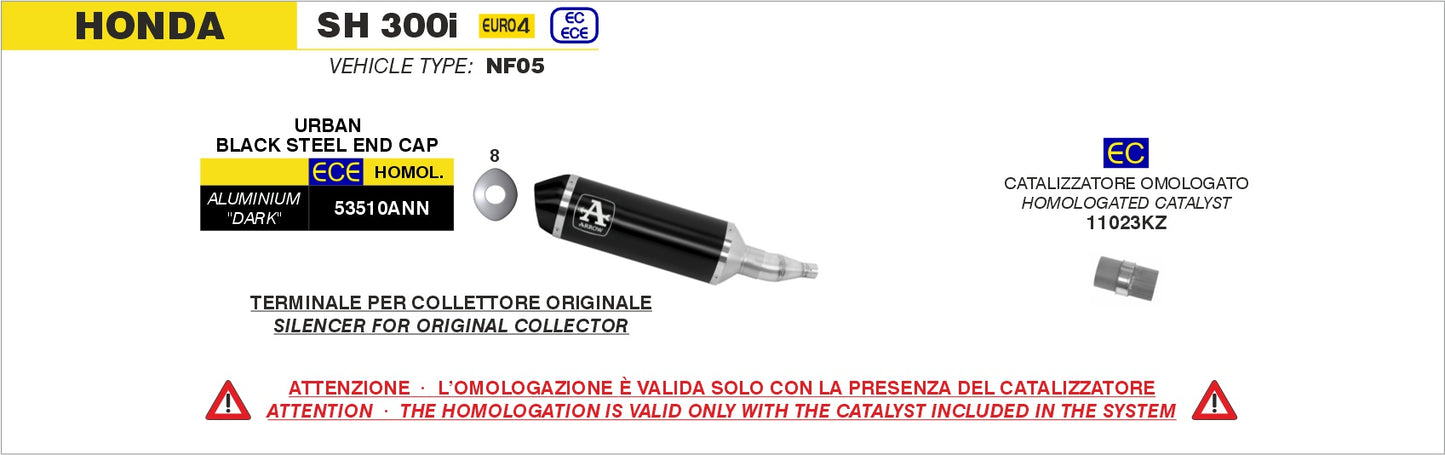 Collettore racing per scarico Reflex