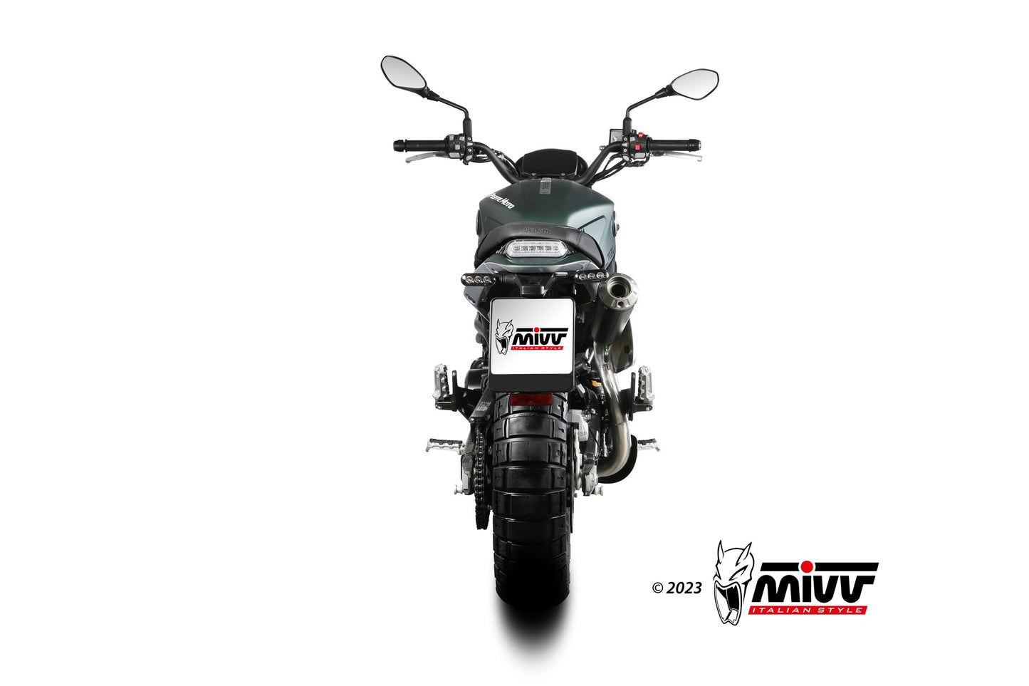 Mivv SLIP-ON BENELLI LEONCINO 800 TRAIL 2022 > 2023