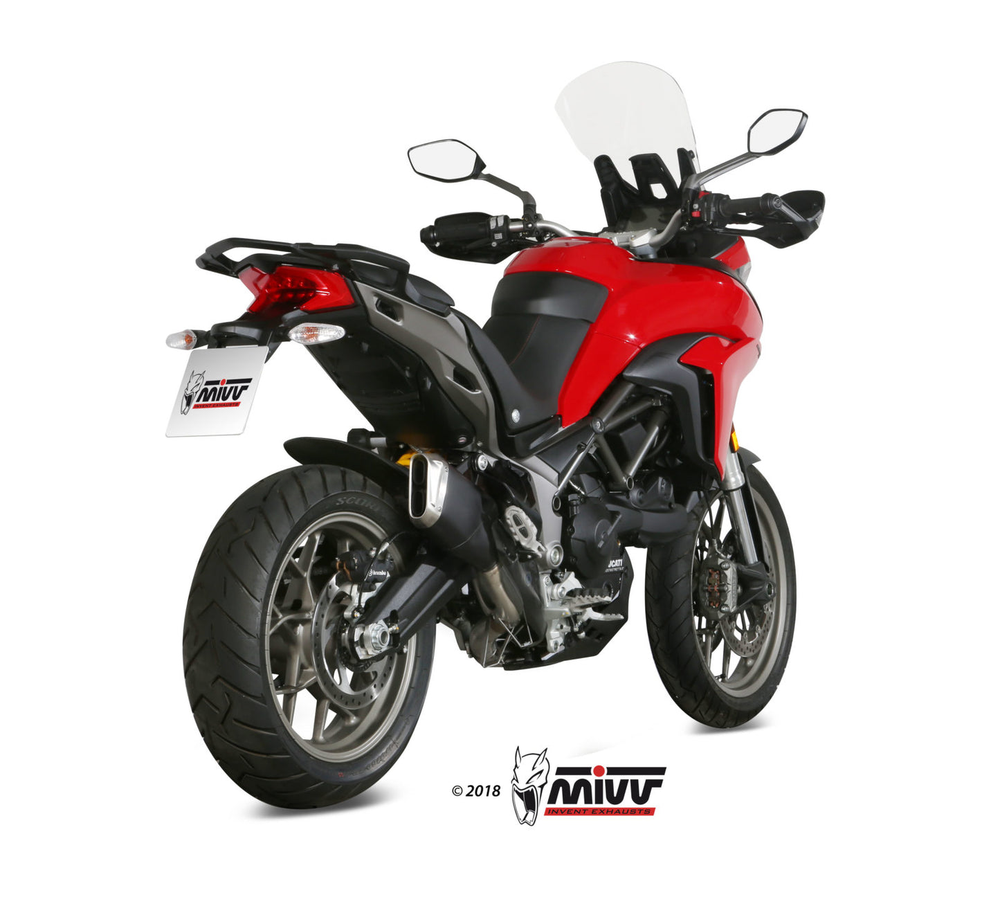 Mivv TUBO ELIMINA KAT DUCATI MULTISTRADA 950 2017 >