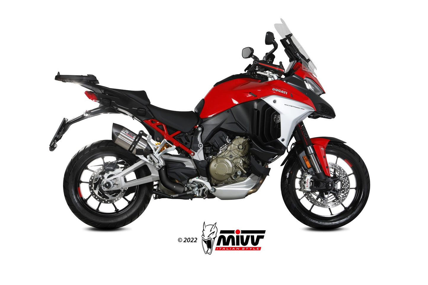 Mivv SLIP-ON DUCATI MULTISTRADA V4/S 2021 > 2022