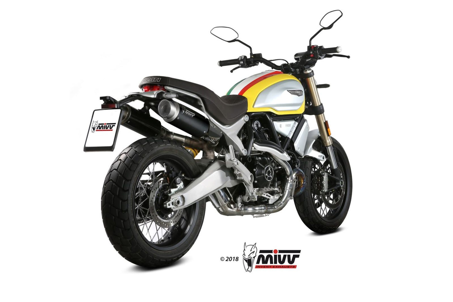 Mivv 2 SLIP-ON DUCATI SCRAMBLER 1100 2018 >