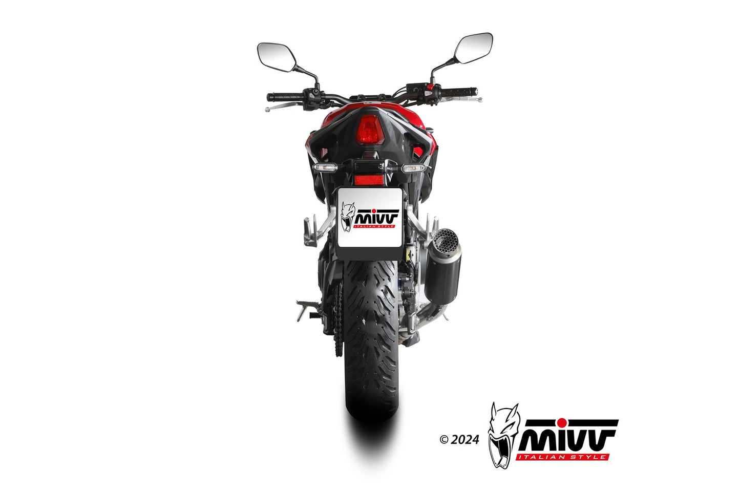 Mivv SLIP-ON HONDA CB 500 HORNET
