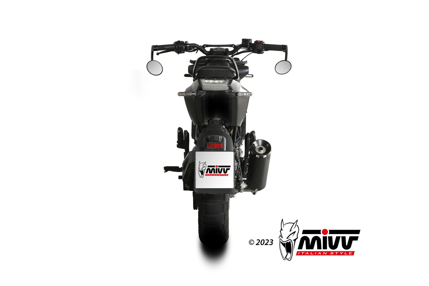 Mivv SLIP-ON HUSQVARNA SVARTPILEN 125 2021 > 2023