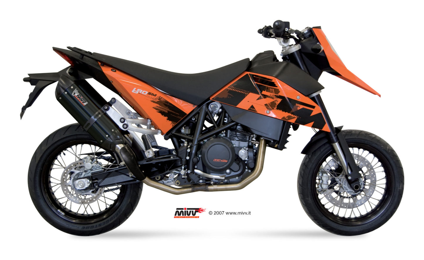 Mivv 2 BOLT-ON KTM 690 SUPERMOTO