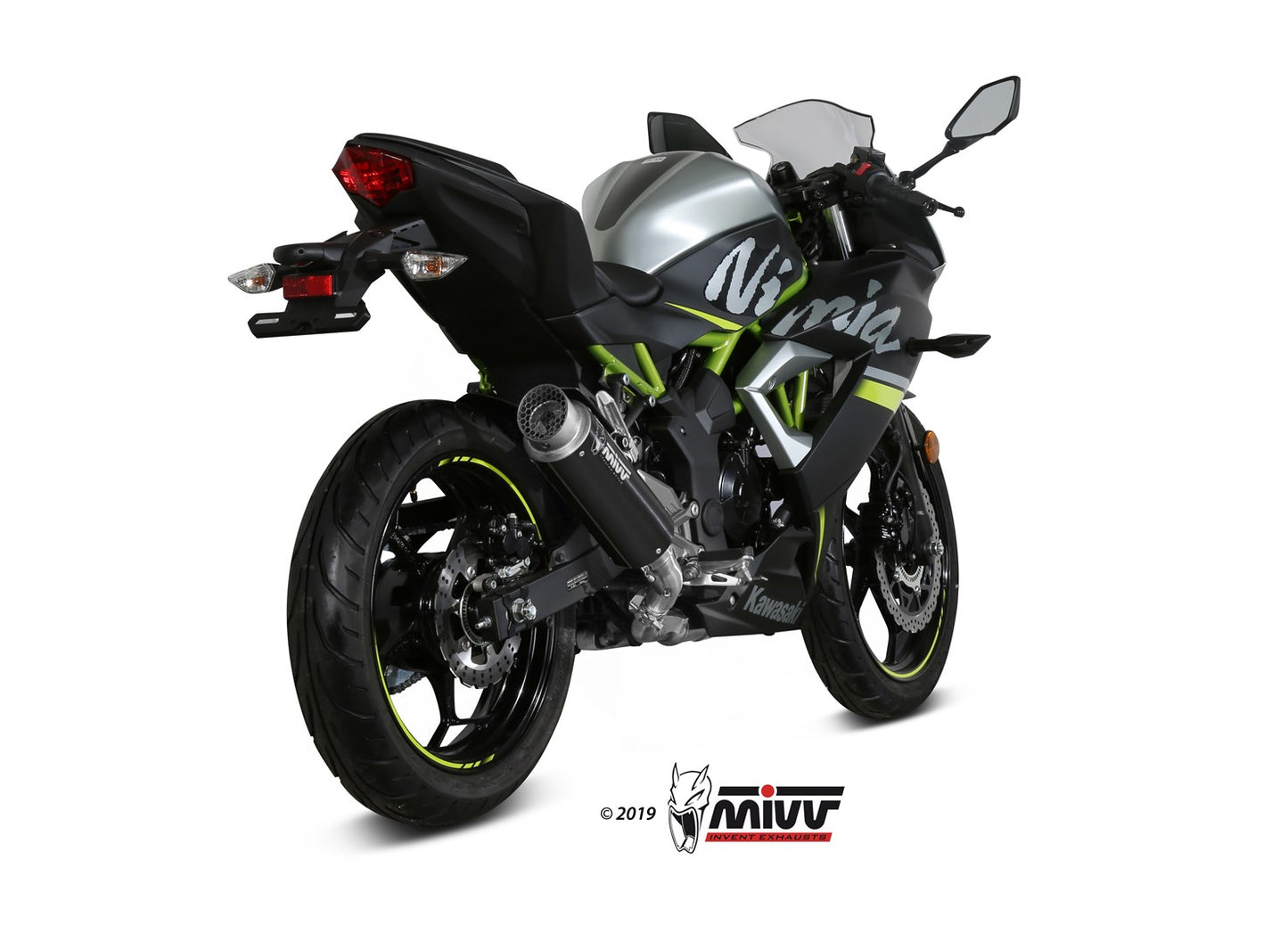 Mivv SLIP-ON KAWASAKI NINJA 125 2019 >