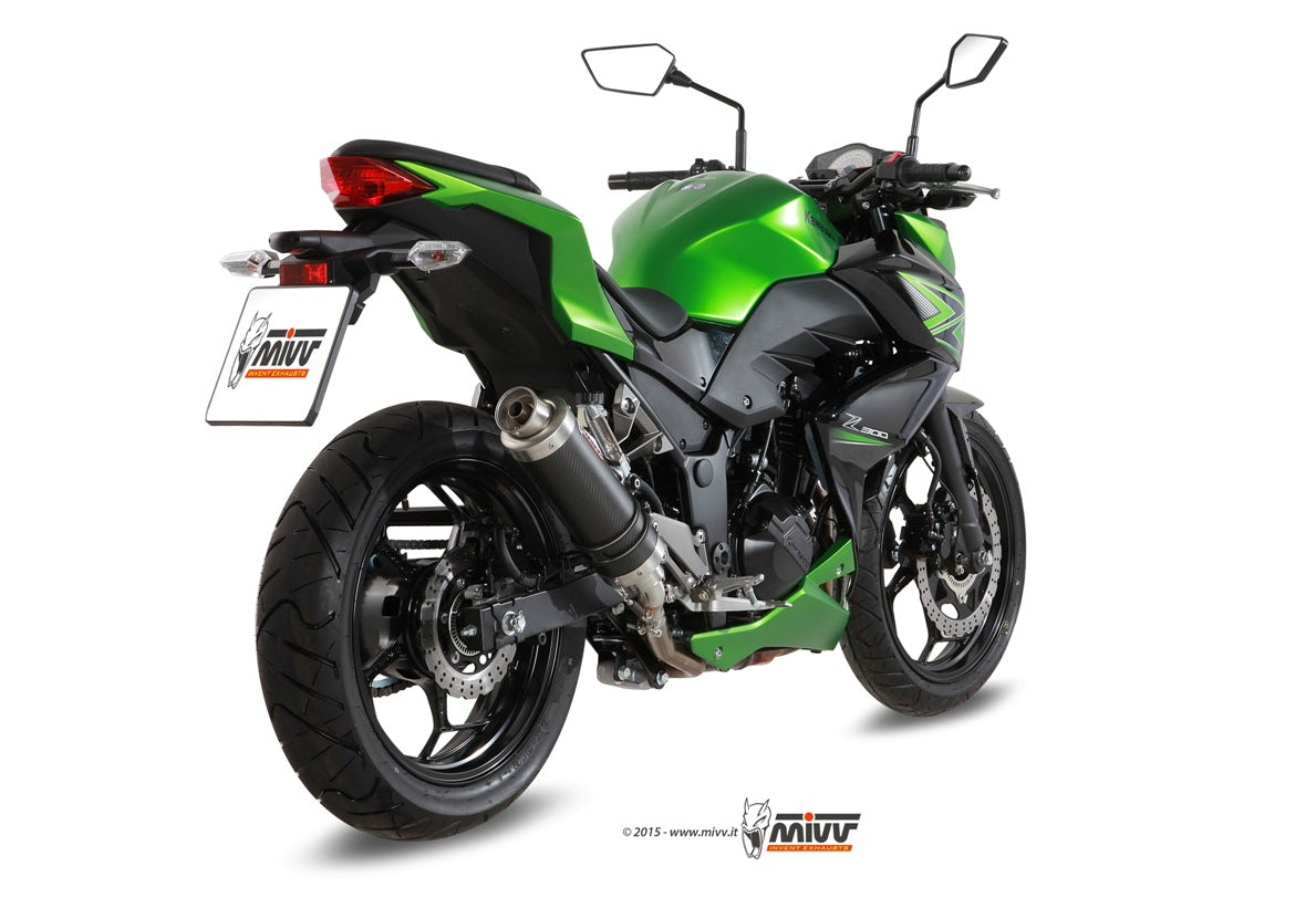 Mivv SLIP-ON KAWASAKI NINJA 300 KAWASAKI Z300