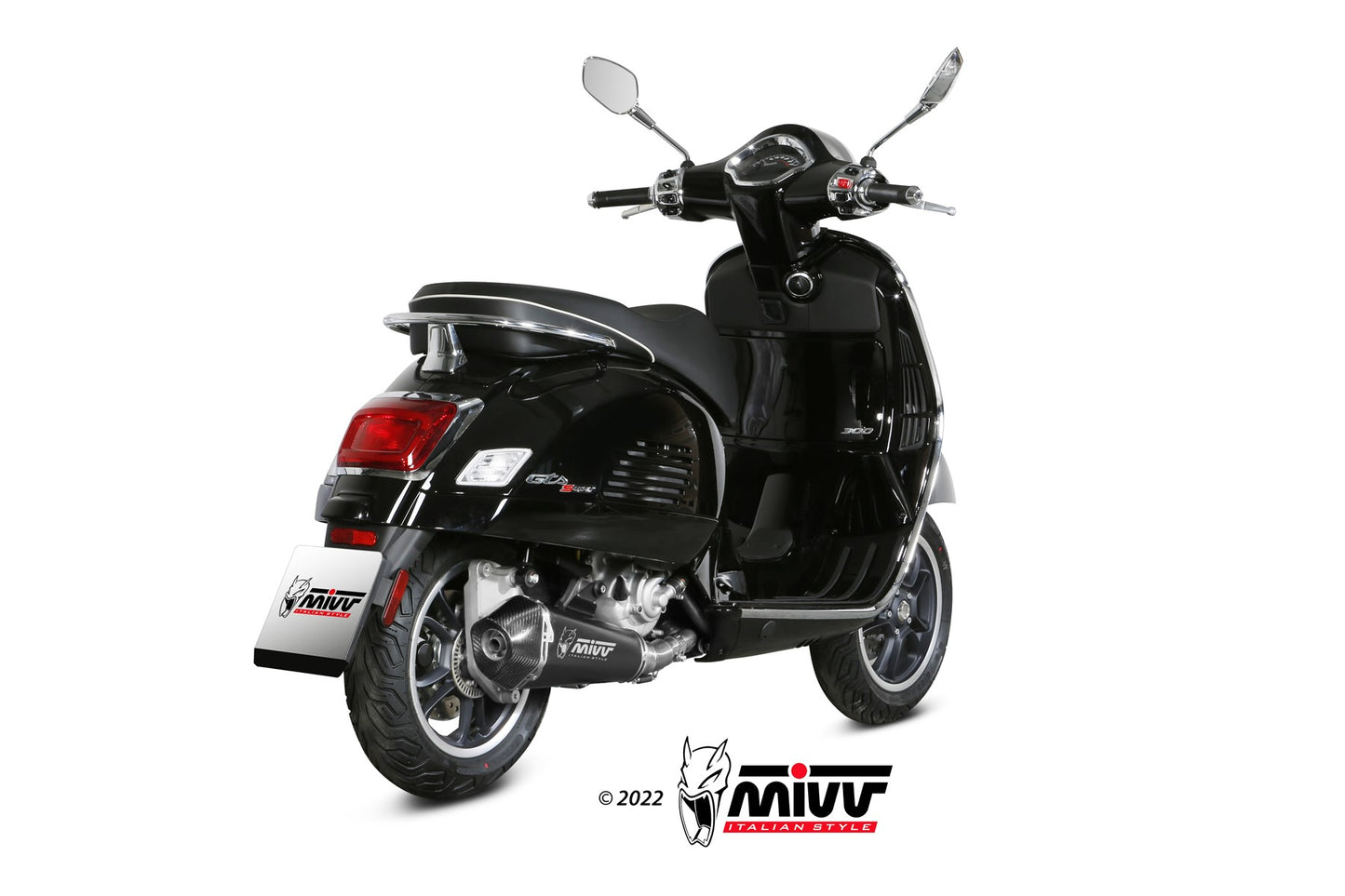 Mivv SLIP-ON PIAGGIO VESPA GTV 300 2023> 2024
