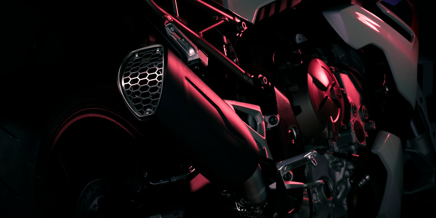 Remus Nxt stainless steel black racing slip-on for BMW S 1000 R 2021-2023