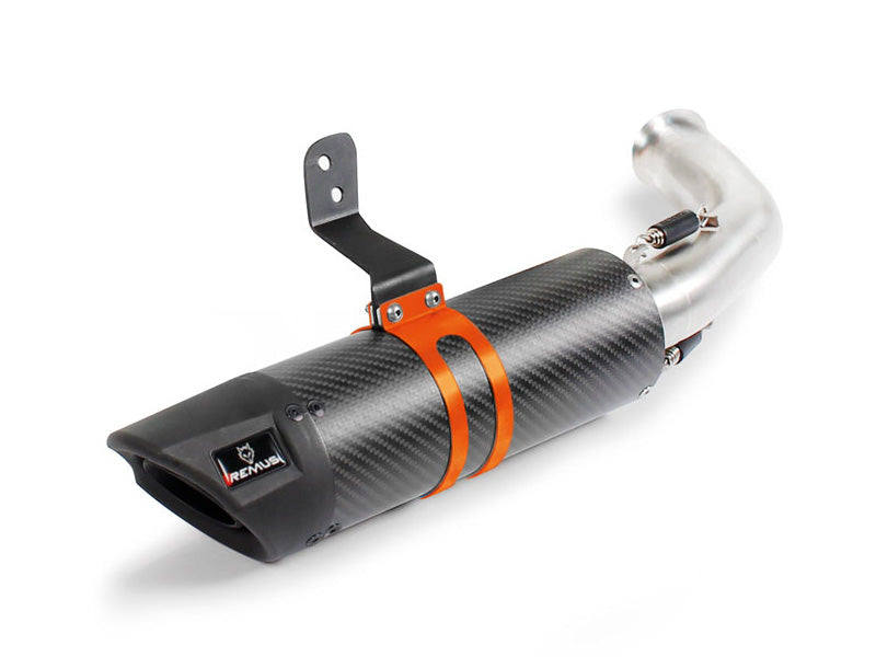 Remus Sport Flow EC approval slip on for KTM 390 RC 2017-2020