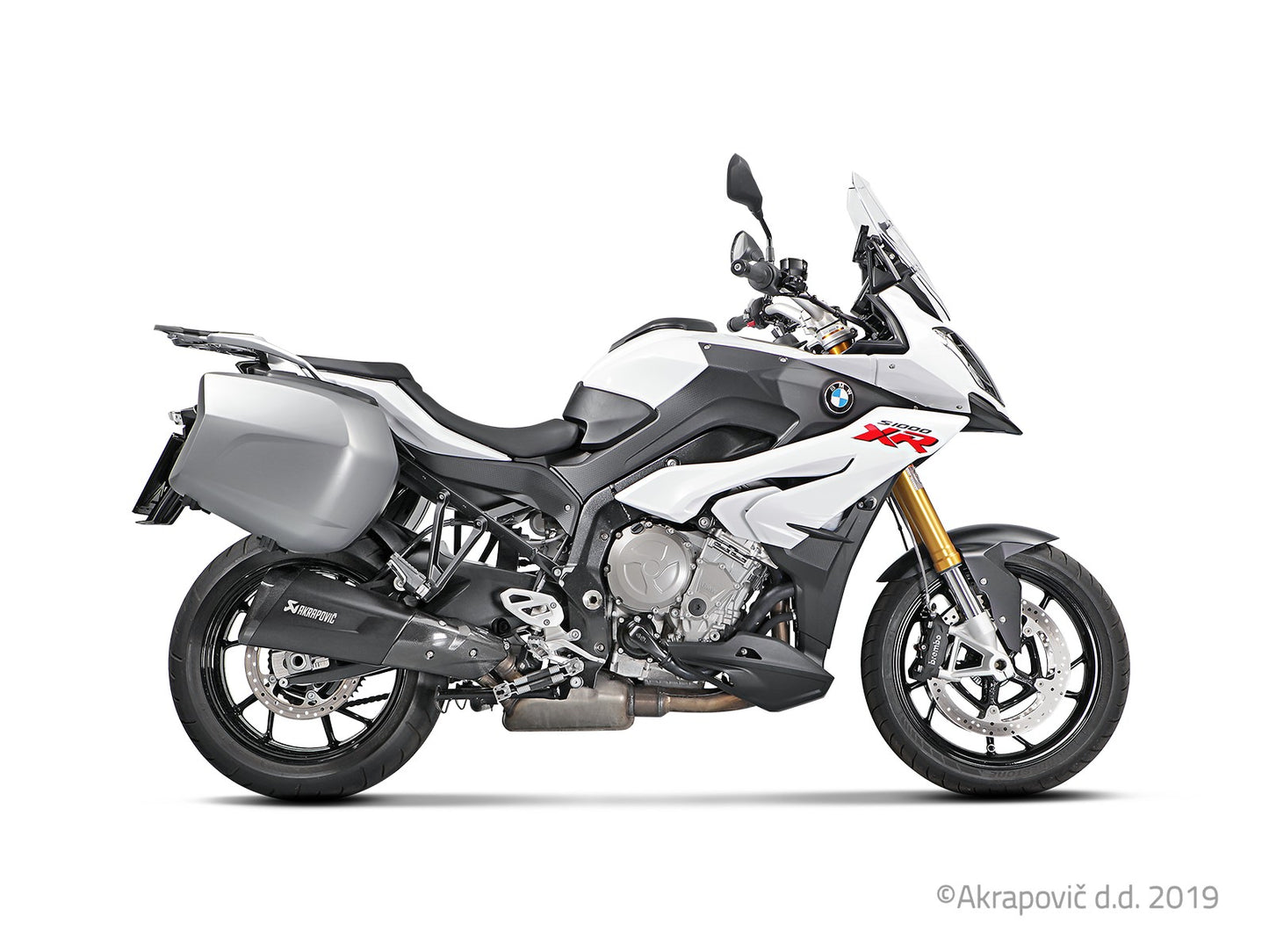 BMW S 1000 XR 2015-16 Slip-On Line (Titanio)