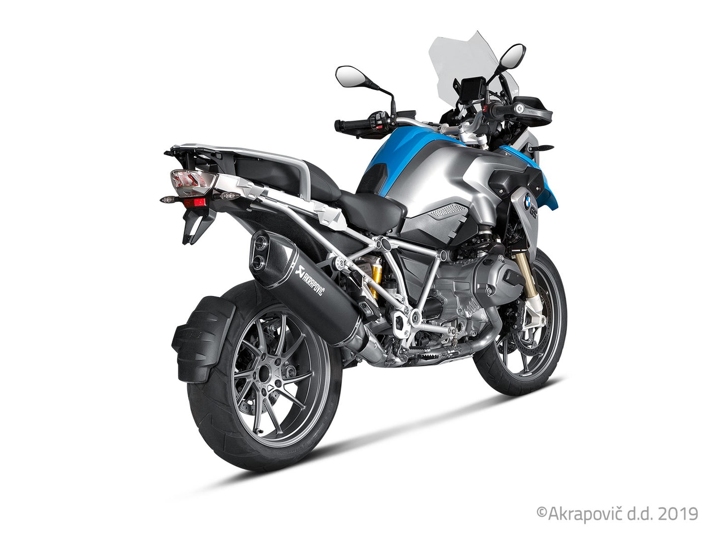 BMW R 1200 GS/Adventure 2013-16 Slip-On Line (Titanio)