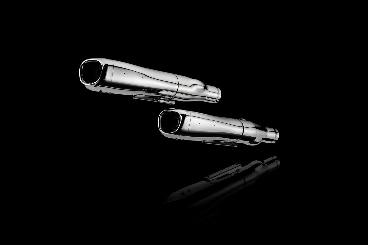 HD Softtail FXST Standart 2007-16 Slip On Line (Chrome)