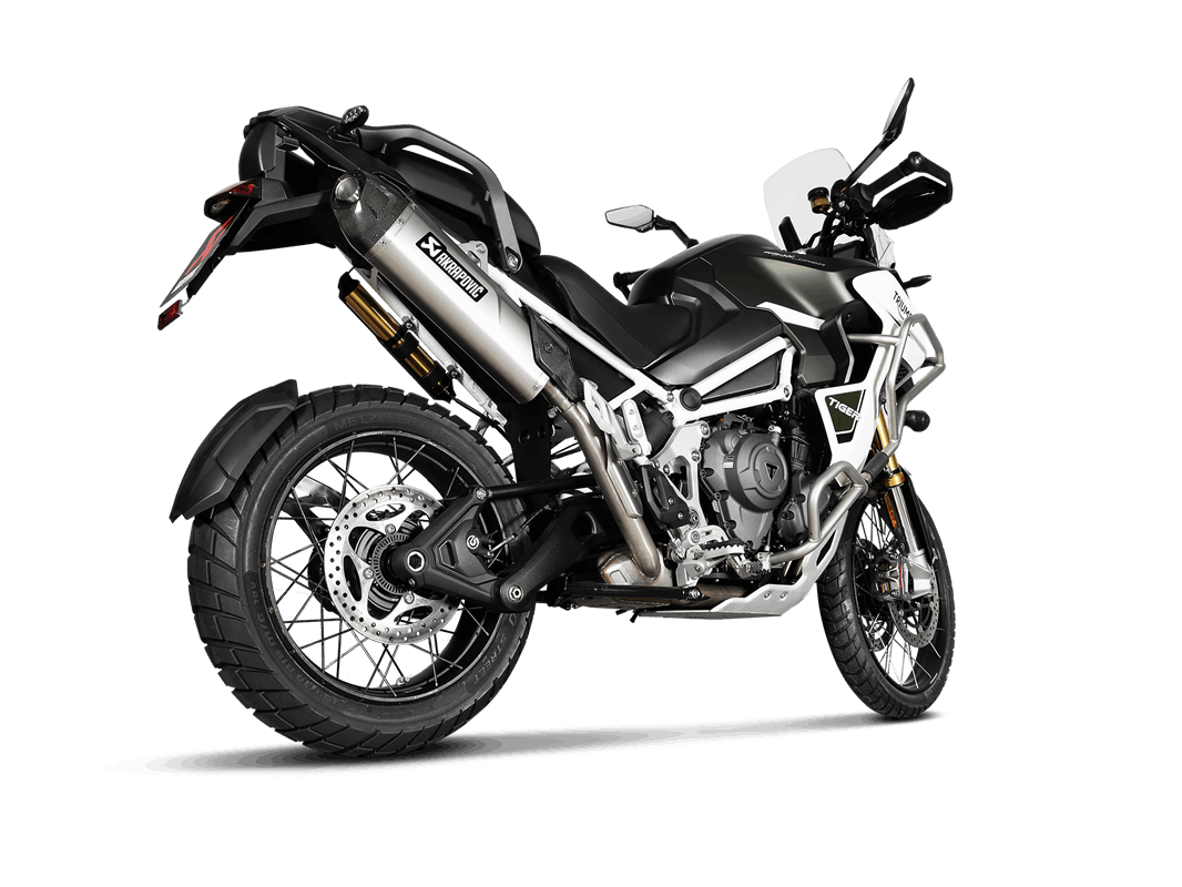 TRIUMPH TIGER 1200 GT / RALLY 2022/24 Slip-On Line (Titanium)