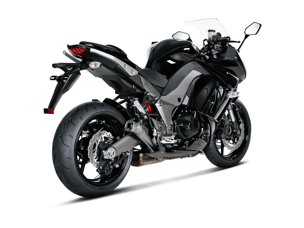 Kawasaki Z1000/ SX/Ninja1000 2010-13 Slip-On Line (Titanio)