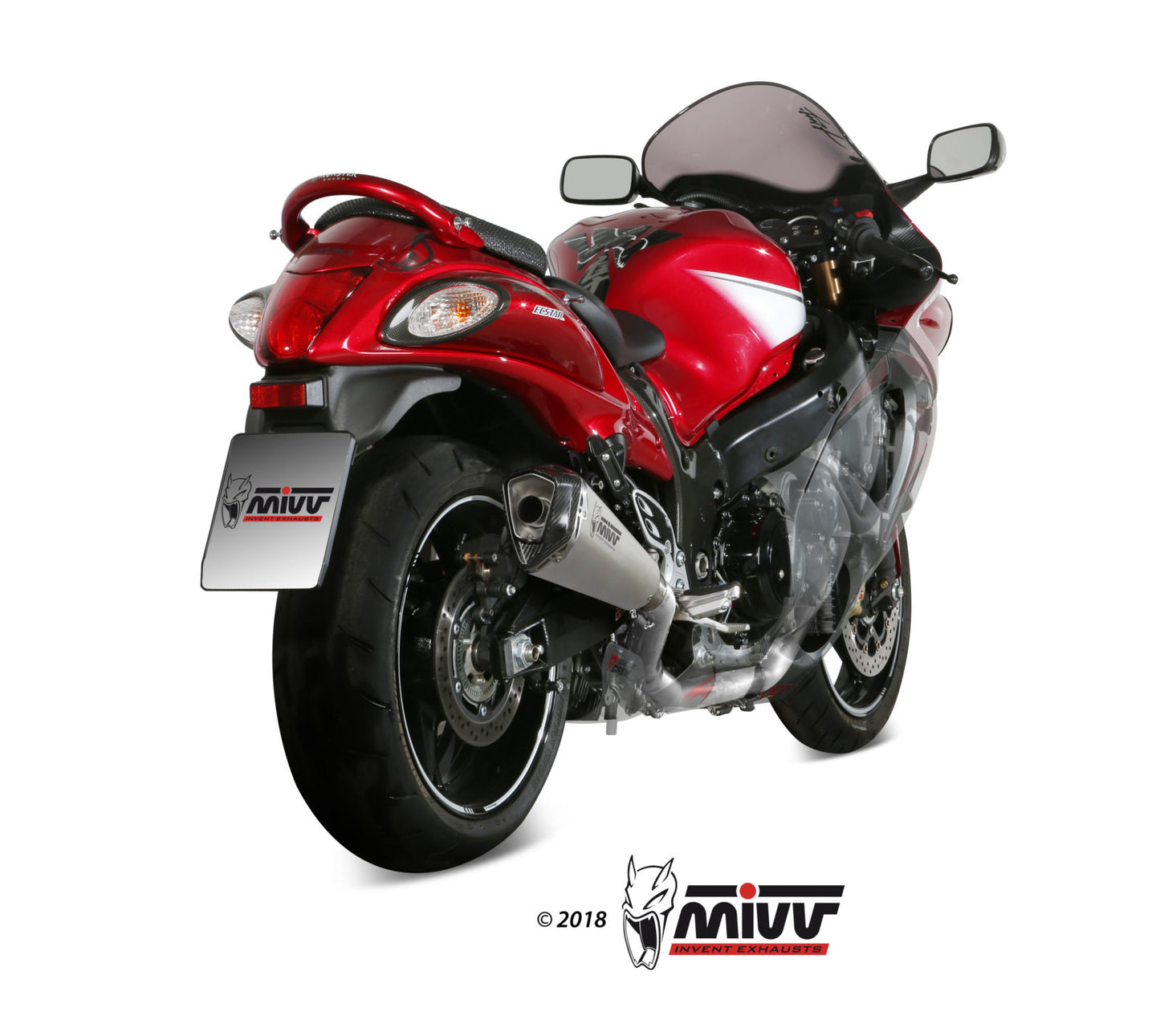 Mivv IMPIANTO COMPLETO EVO SUZUKI GSX-R 1300 HAYABUSA 2008 >