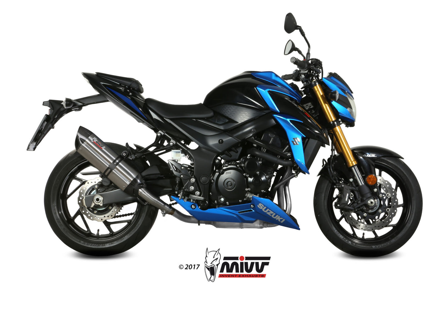 Mivv SLIP-ON SUZUKI GSX-S 750 2017 >