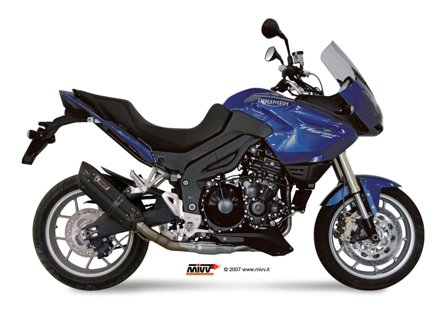 Mivv SLIP-ON TRIUMPH TIGER 1050