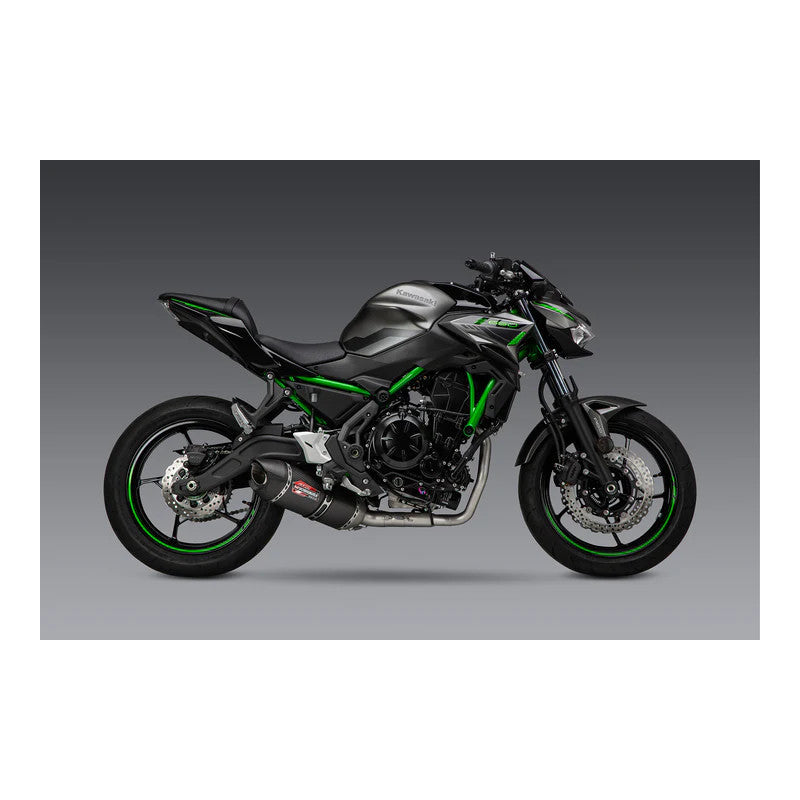 YOSHIMURA | Scarico completo AT2 in carbonio per Kawasaki Ninja 650 / Z 650 2017-2024