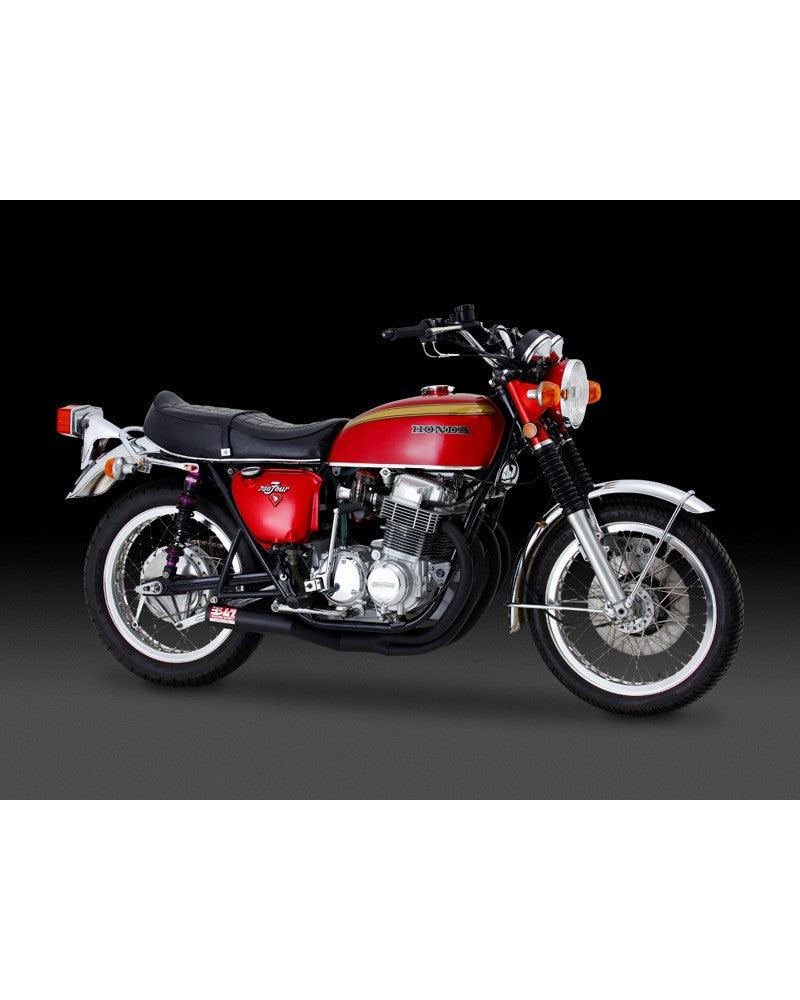 YOSHIMURA | Scarico completo Cyclone racing in acciaio nero per Honda CB750Four 1970-1977