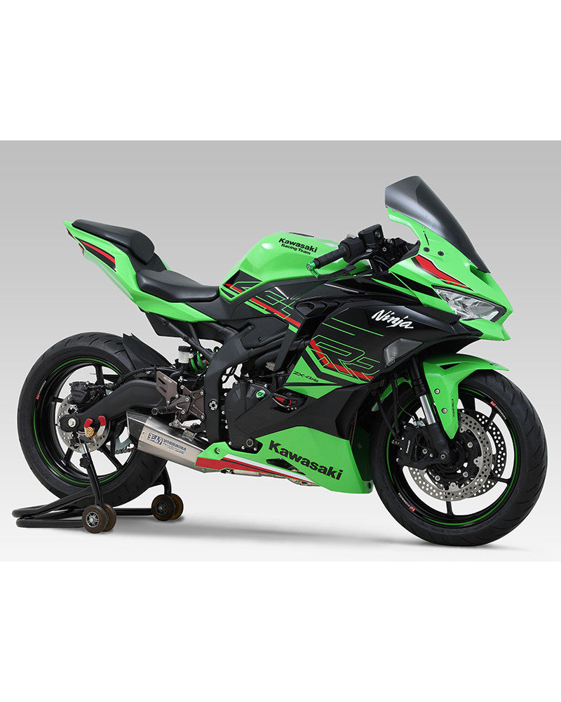 YOSHIMURA | Scarico completo Hepta Force TSS racing per Kawasaki ZX-4R SE / RR 2023 e ZX-25R 2021-2024
