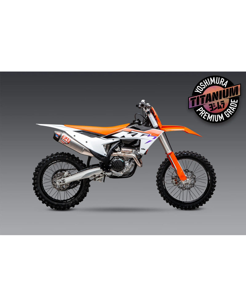 YOSHIMURA | Scarico completo RS-12 titanio per KTM SX-F 250/350 / Husqvarna FC 250/350 2023-2024