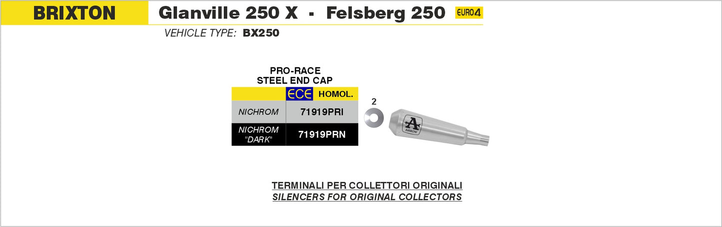 Terminale Pro-Race nichrom