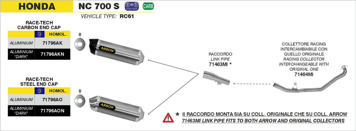 Terminale Race-Tech Alluminio