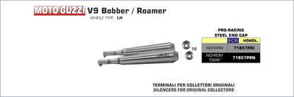 Terminali Pro-Racing nichrom Dark (Dx+Sx)