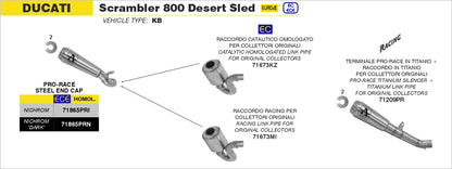 Raccordo per collettori originali