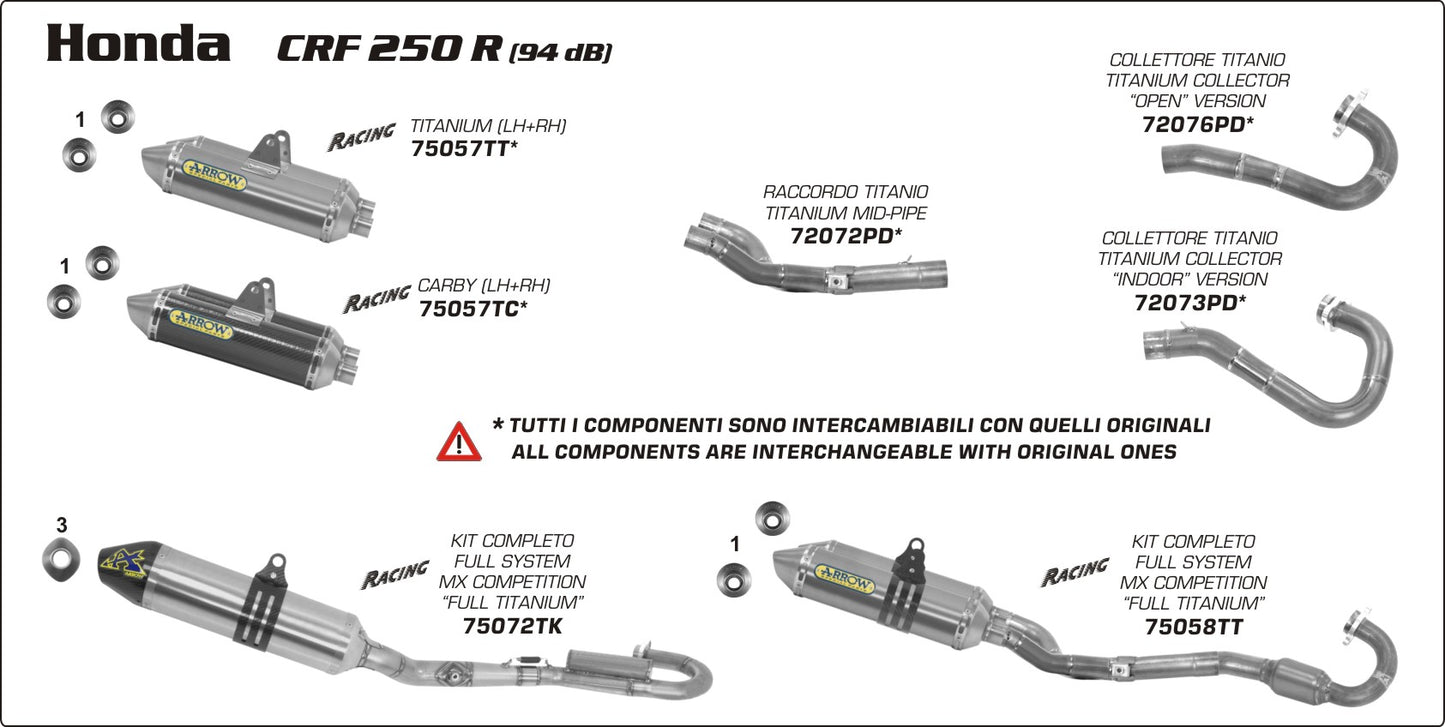 Raccordo 1 in 2 in titanio