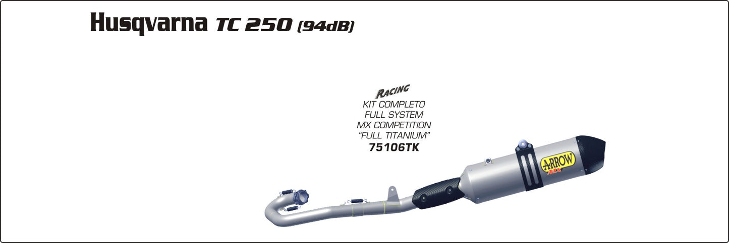 Kit completo Off-Road MX Competition con fondello carby