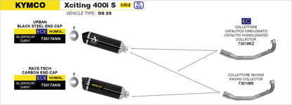 Collettore catalitico omologato