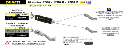 Raccordo racing per collettori originali