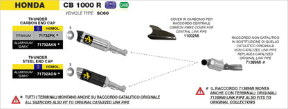 Terminale Thunder Approved alluminio