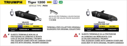 dB-Killer per terminale Veloce ø38mm