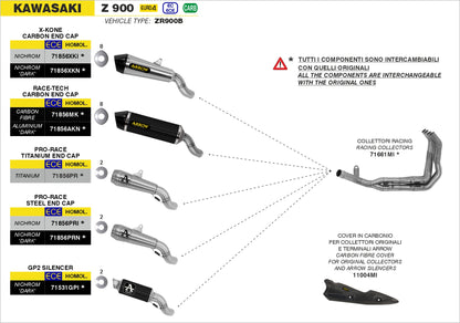 Terminale Race-Tech alluminio con fondello carby
