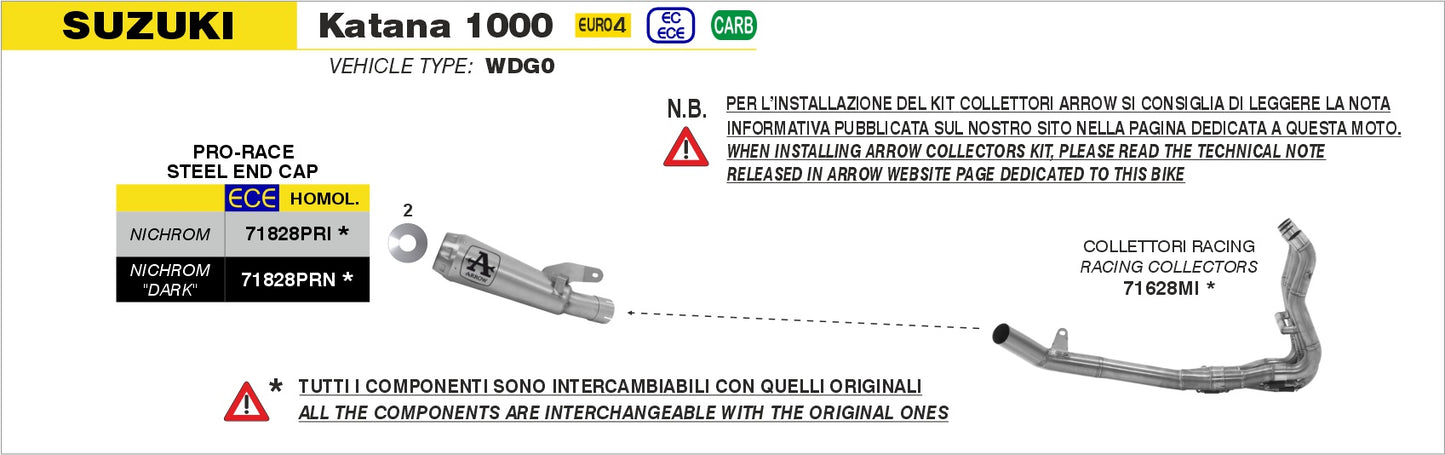 Terminale Pro-Race titanio