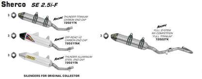 Terminale Off-Road Thunder alluminio