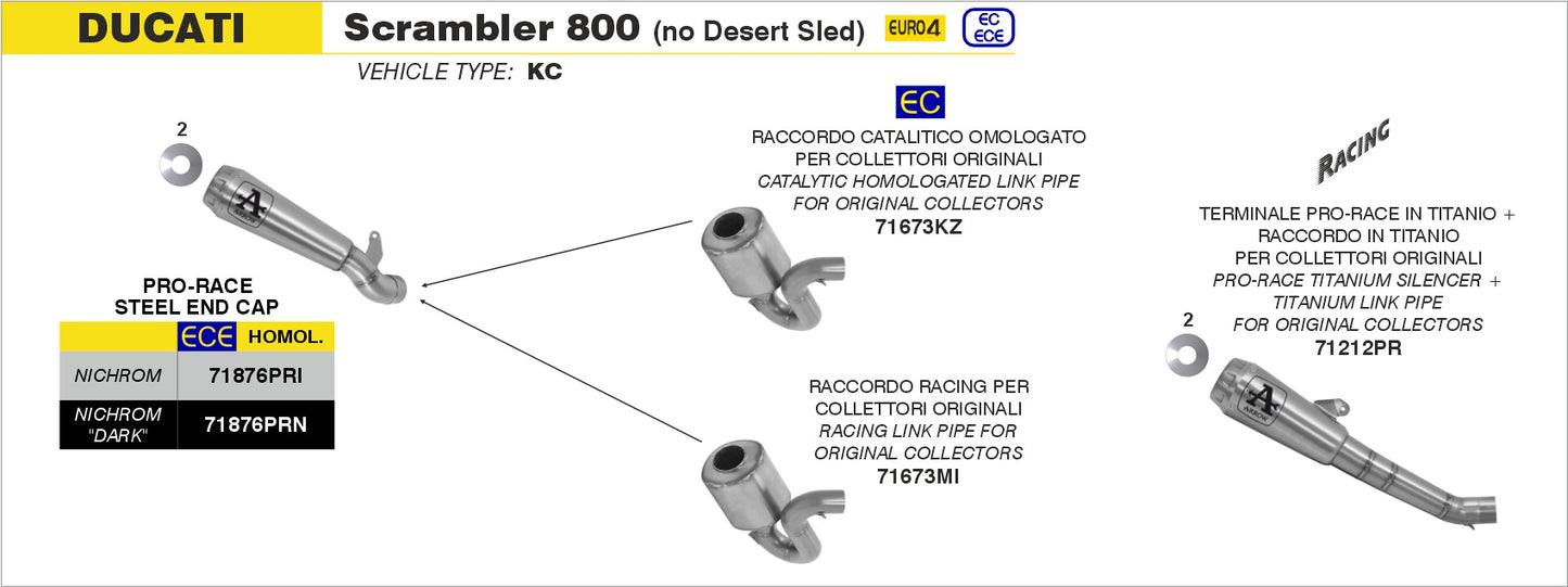 Raccordo per collettori originali