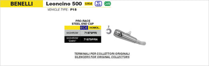 Terminale Pro-Race nichrom Dark