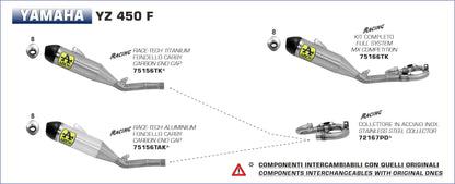 Terminale Off-Road race-tech alluminio con fondello carby