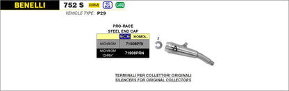 Terminale Pro-Race nichrom Dark