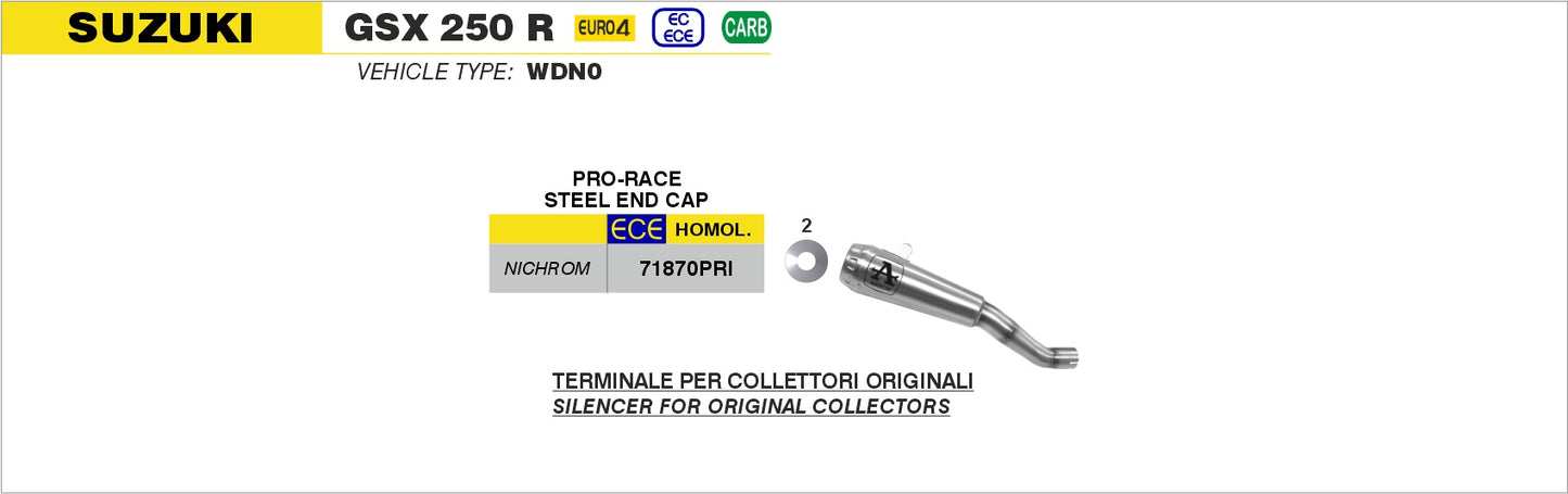 Terminale Pro-Race nichrom