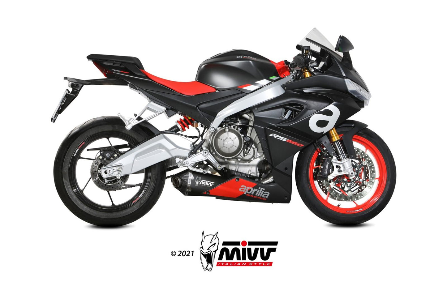 Mivv IMPIANTO COMPLETO STEEL APRILIA RS 660 2020 > 2021