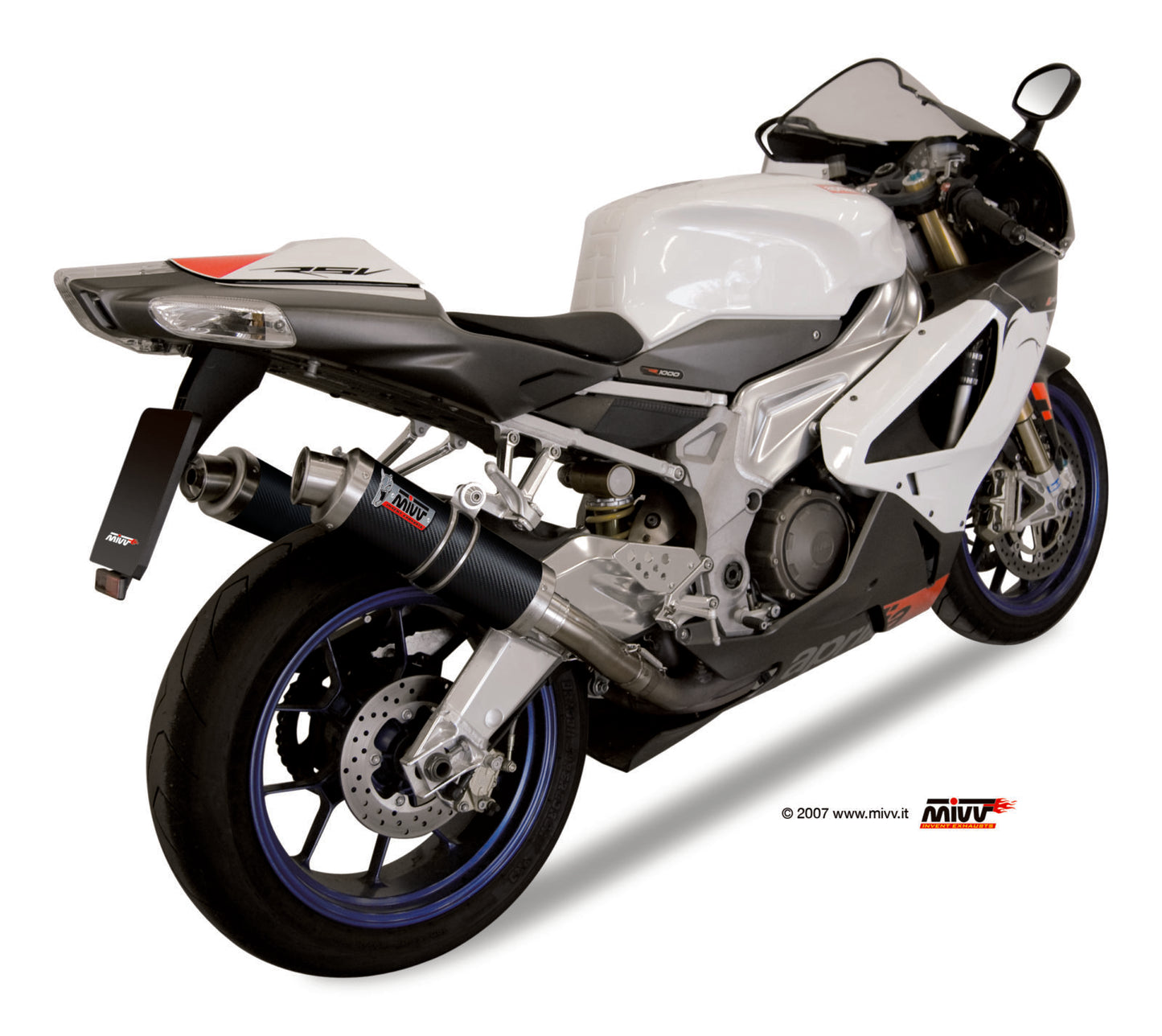 Mivv 2 SLIP-ON APRILIA RSV 1000  APRILIA TUONO