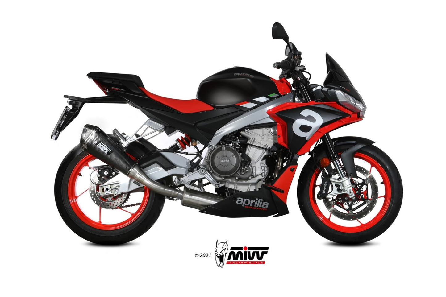 Mivv IMPIANTO COMPLETO STEEL APRILIA TUONO 660 2020 > 2021