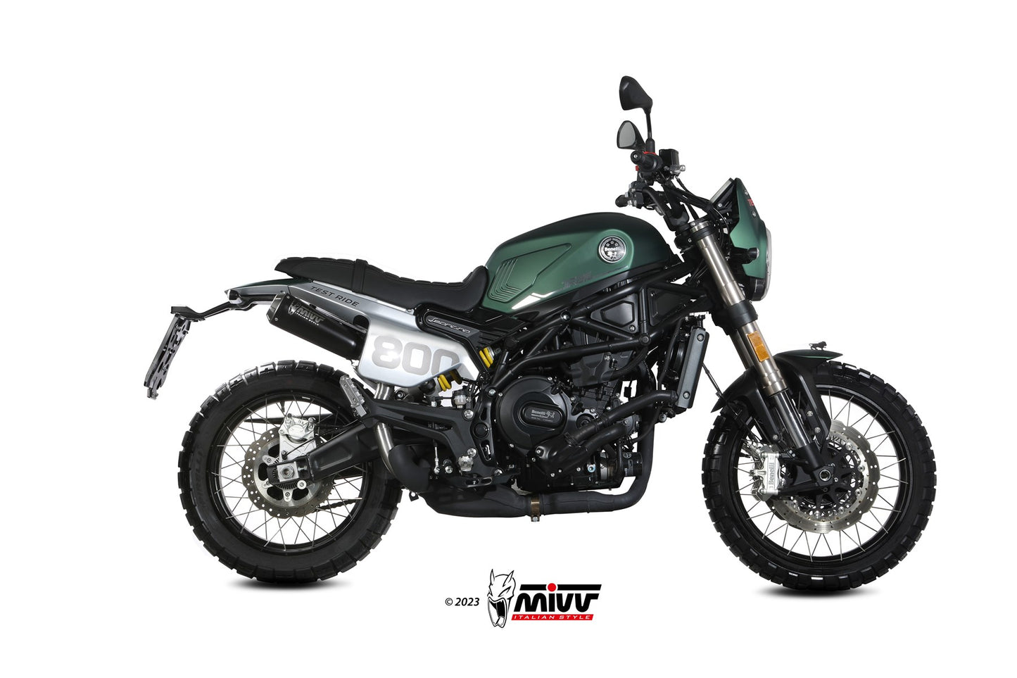 Mivv SLIP-ON BENELLI LEONCINO 800 TRAIL 2022 > 2023